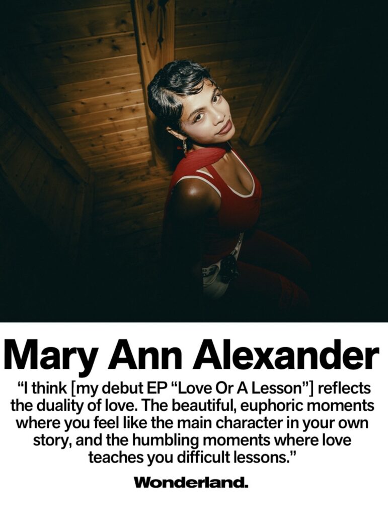 Mary Ann Alexander Wonderland feature by Lucid Publicity